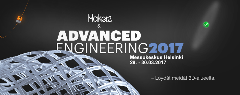 Maker3D ja Advanced Engineering 2017 messut